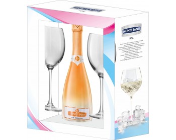MONTE SANTI Ice Moscato & kieliszki