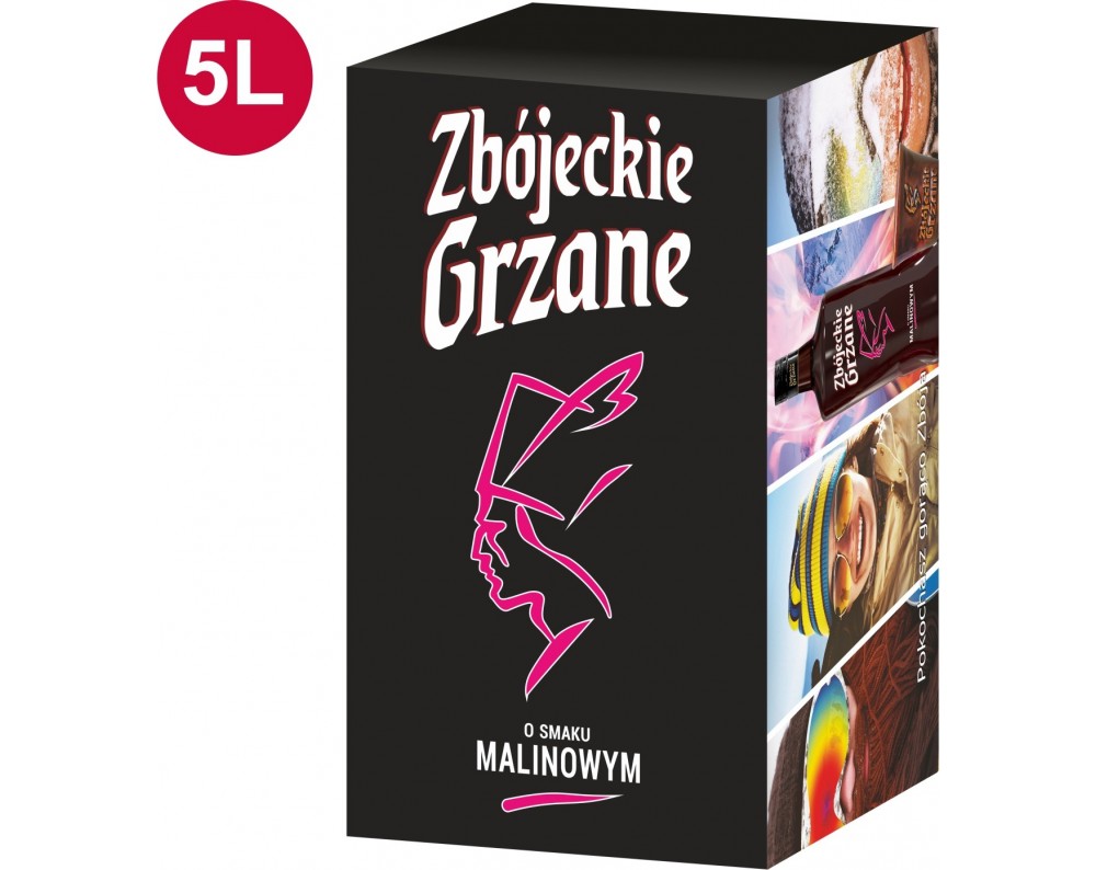 ZBÓJECKIE GRZANE Malinowe BIB 5L ZBÓJECKIE GRZANE Malinowe BIB 5L