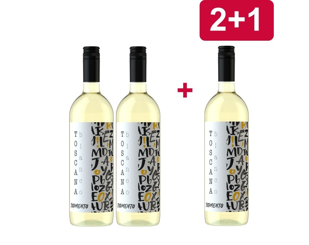2+1 TORMENTO Toscana Bianco