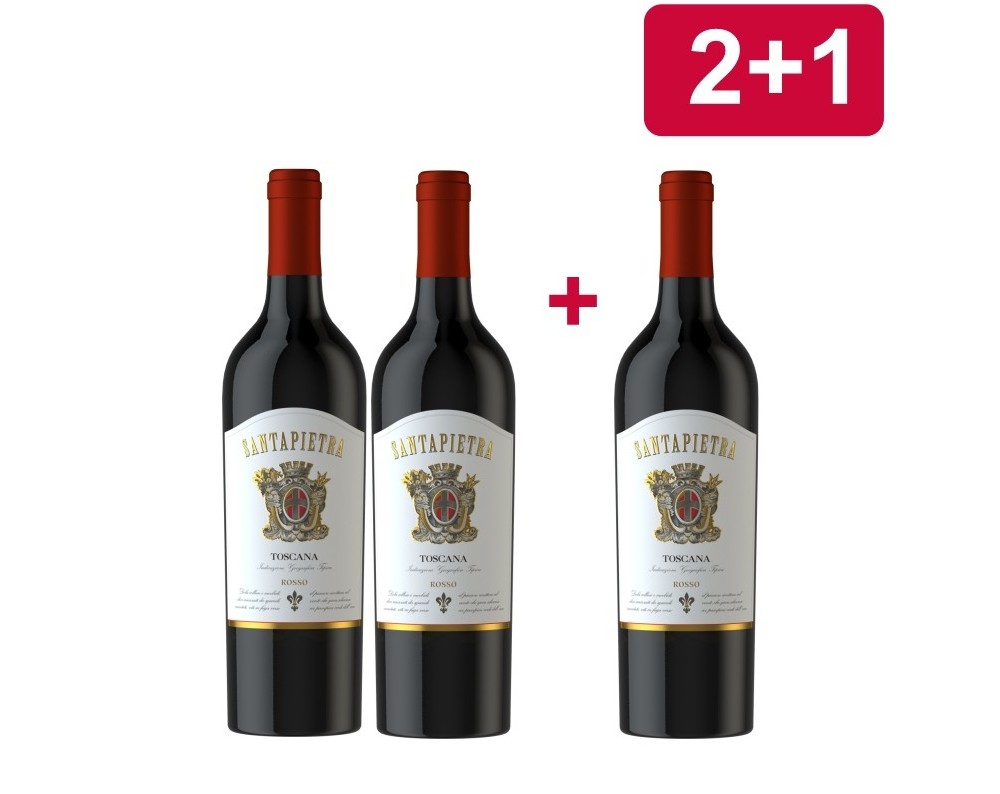 2+1 SANTAPIETRA Rosso I.G.T.Toscana