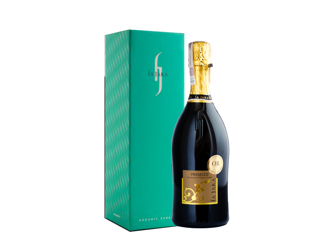 LA JARA Prosecco Spumante Extra Dry & box firmowy