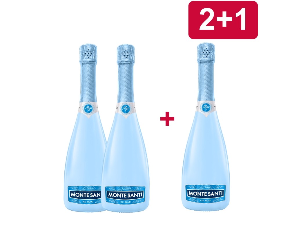 2+1 MONTE SANTI Ice Blue