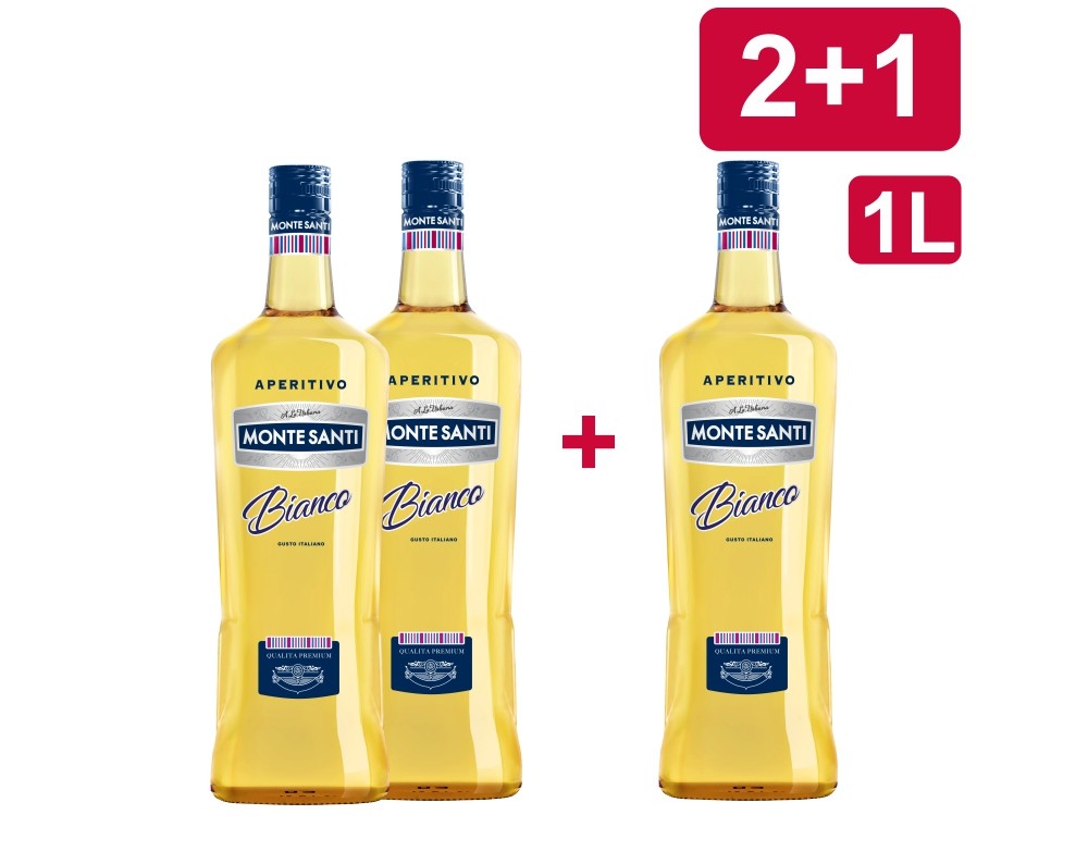 2+1 MONTE SANTI Aperitivo Bianco
