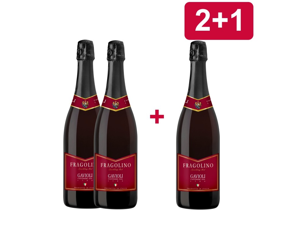 2+1 GAVIOLI Fragolino Rosso