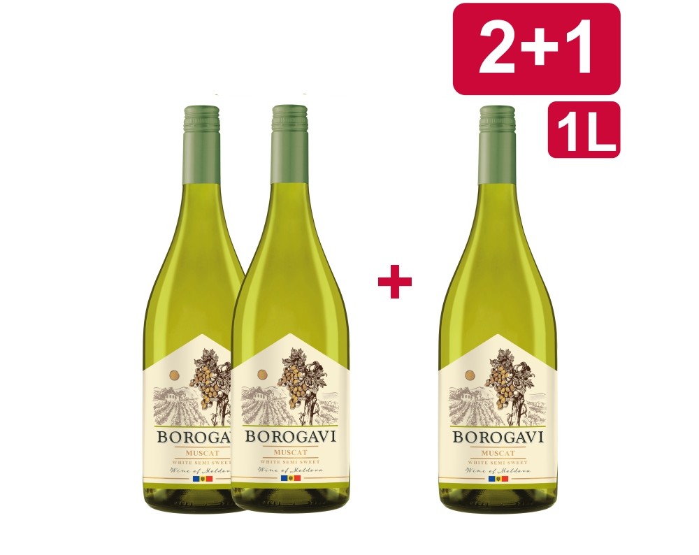 2+1 BOROGAVI Muscat 1L