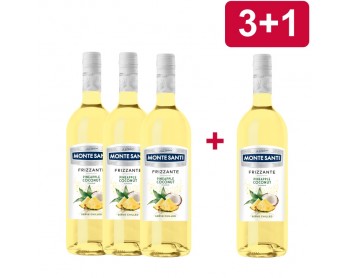 3+1 MONTE SANTI Frizzante Pineapple Coconut