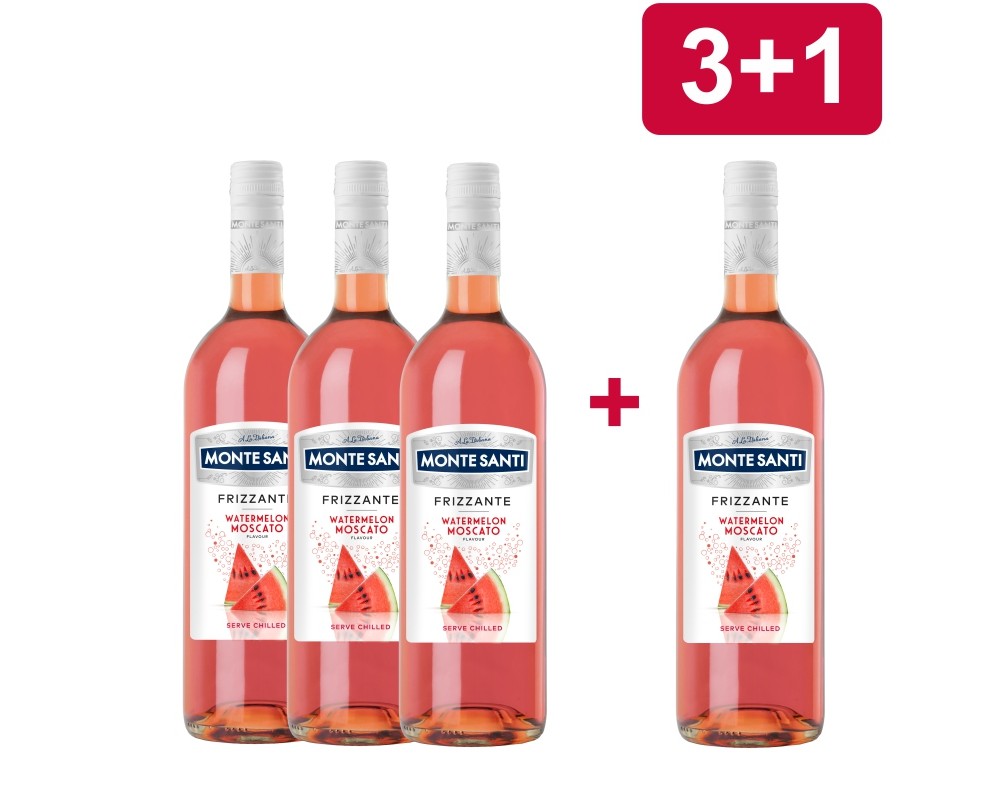 3+1MONTE SANTI Frizzante Watermelon Moscato