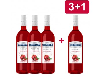 3+1 MONTE SANTI Frizzante Pomegranate