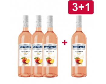3+1 MONTE SANTI Frizzante Peach