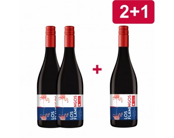 2+1 LOS FLAMINGOS Carmenere Cabernet Sauvignon