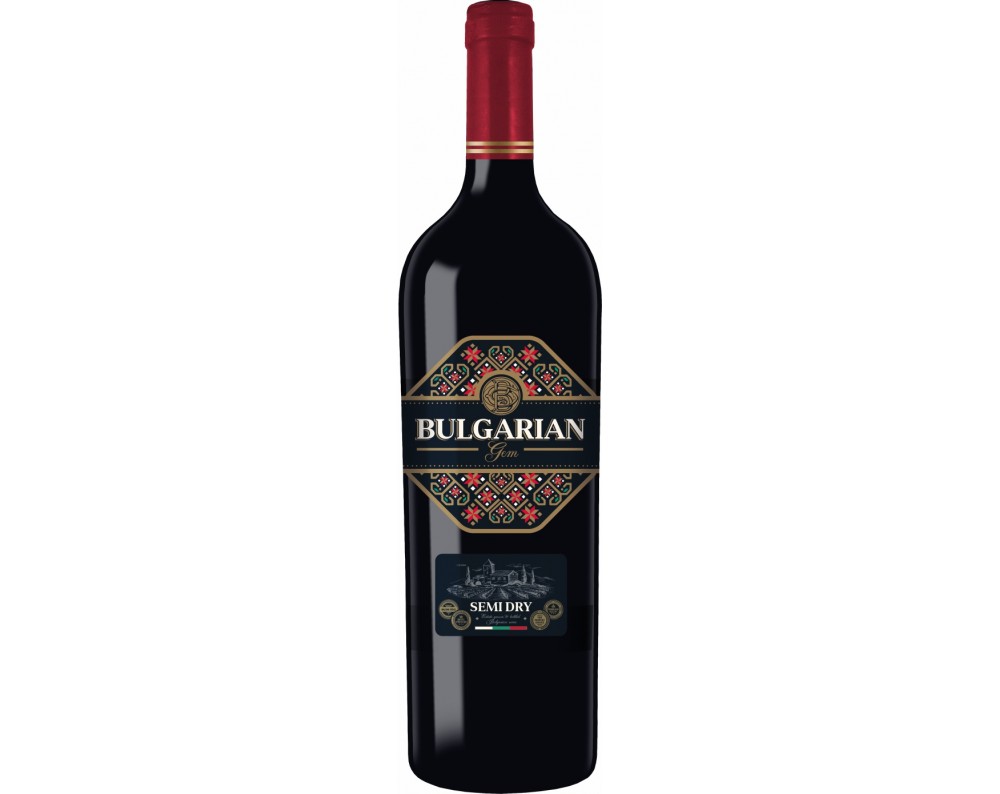 BULGARIAN GEM red semi dry BULGARIAN GEM red semi dry