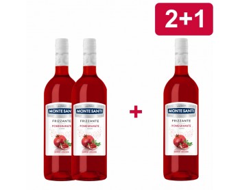 2+1 MONTE SANTI FRIZZANTE POMEGRANATE