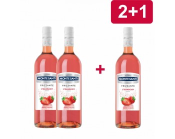 2+1 MONTE SANTI FRIZZANTE STRAWBERRY