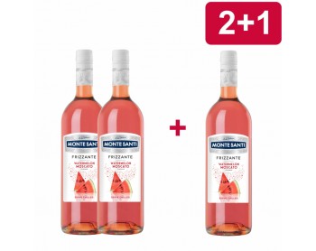2+1MONTE SANTI FRIZZANTE WATERMELON MOSCATO