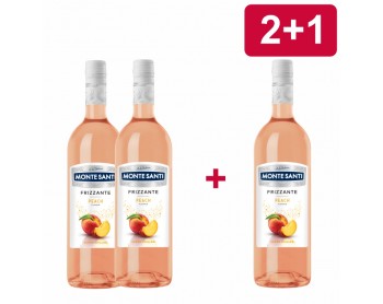 2+1 MONTE SANTI FRIZZANTE PEACH