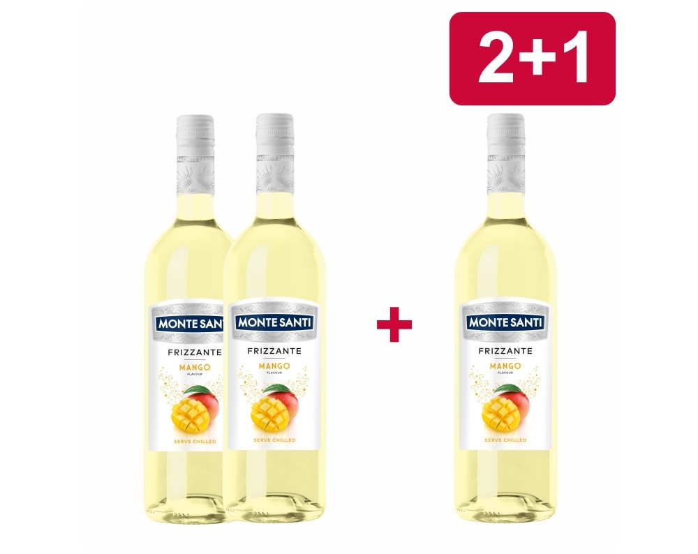 2+1 MONTE SANTI FRIZZANTE MANGO
