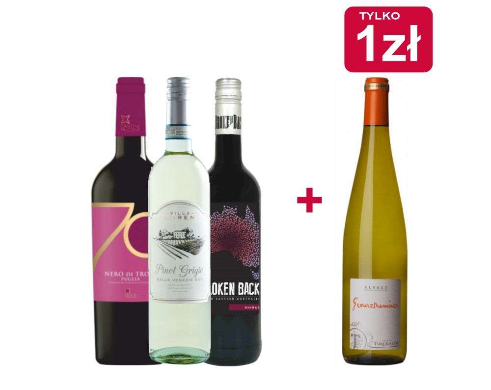 ZA ZŁOTÓWKĘ - GEWURZTRAMINER