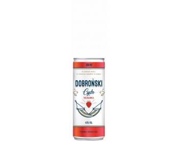 DOBROŃSKI CYDR Truskawka 330ml