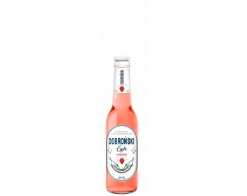 DOBROŃSKI CYDR Truskawka 0,3l