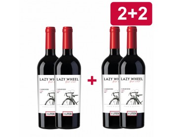 2+2 LAZY WHEEL Carmenere 1L