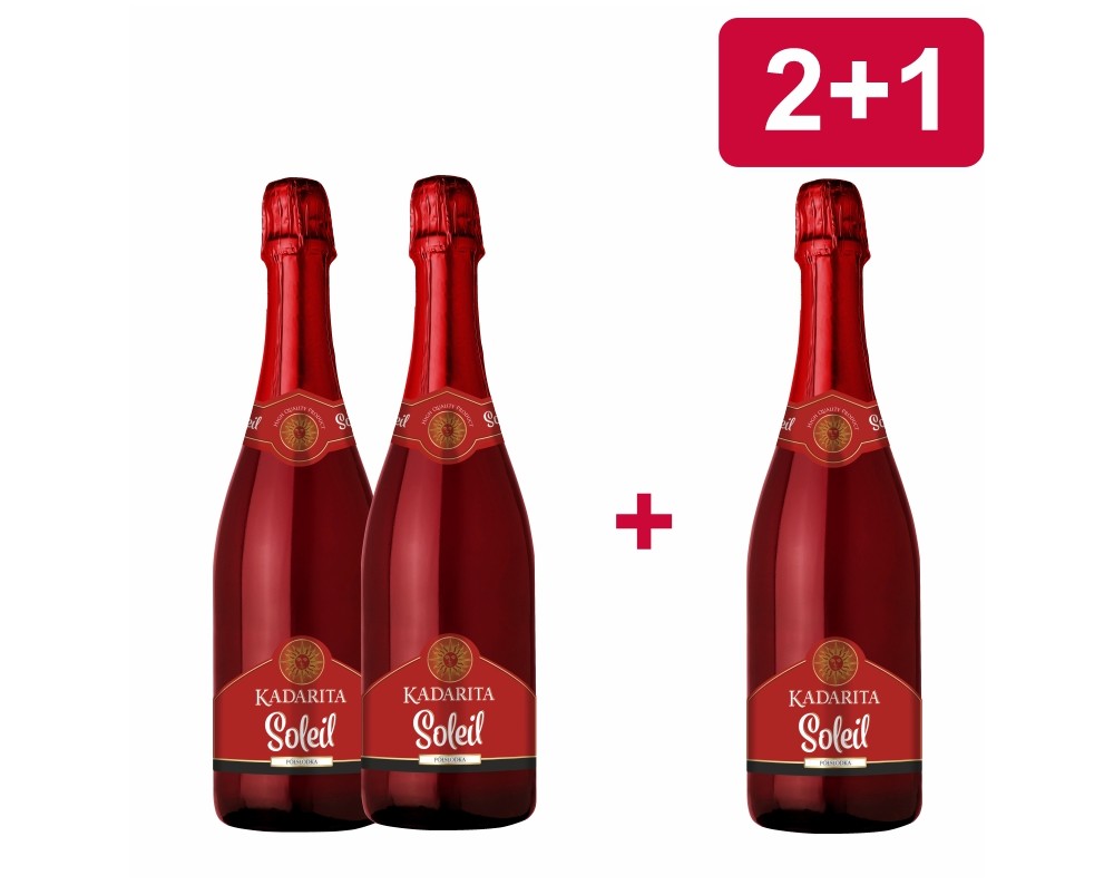 2+1 KADARITA SOLEIL  Red Musująca