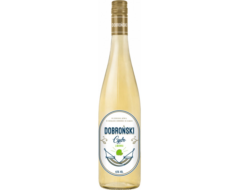 DOBROŃSKI CYDR Limonka DOBROŃSKI CYDR Limonka