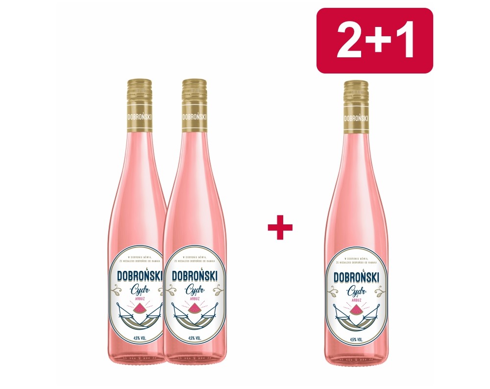 2+1 DOBROŃSKI CYDR ARBUZ