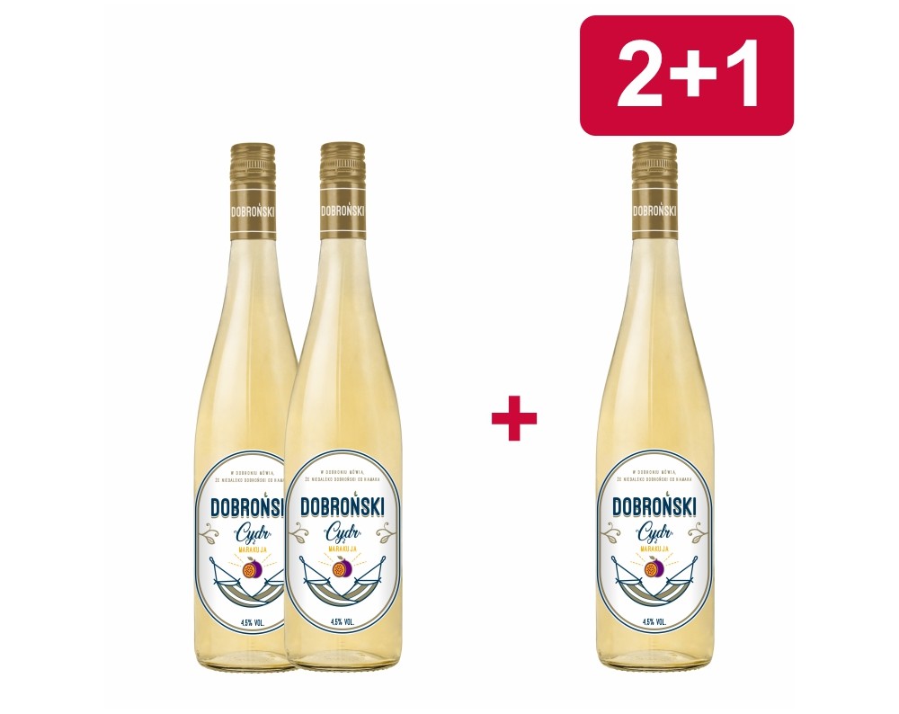 2+1 DOBROŃSKI CYDR MARAKUJA