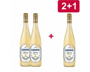 2+1 DOBROŃSKI CYDROWY GRZANIEC JABŁKO Z IMBIREM