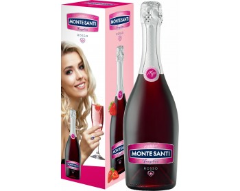 MONTE SANTI Fragolino Rosso & box