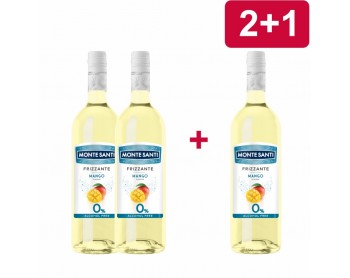 2+1 MONTE SANTI FRIZZANTE MANGO 0%