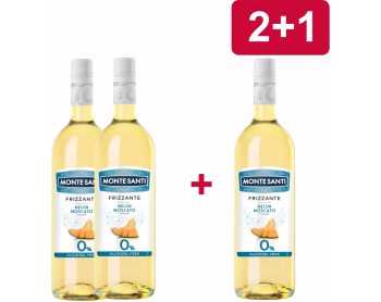 2+1 MONTE SANTI FRIZZANTE MELON MOSCATO 0% (bezalkoholowe)