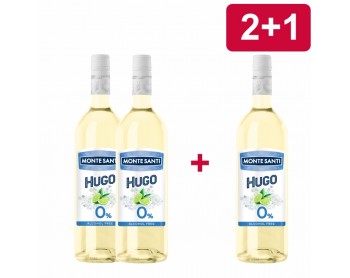 2+1 MONTE SANTI FRIZZANTE HUGO 0% (bezalkoholowe)