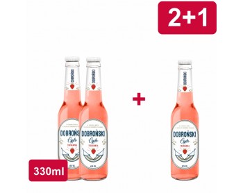 2+1 DOBROŃSKI CYDR TRUSKAWKA 0,3ml