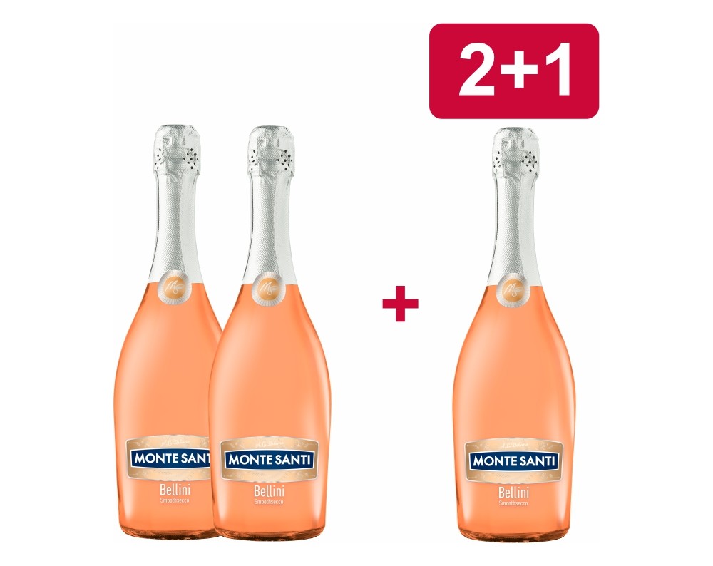 2+1 MONTE SANTI SMOOTHSECCO BELLINI 2+1 MONTE SANTI SMOOTHSECCO BELLINI
