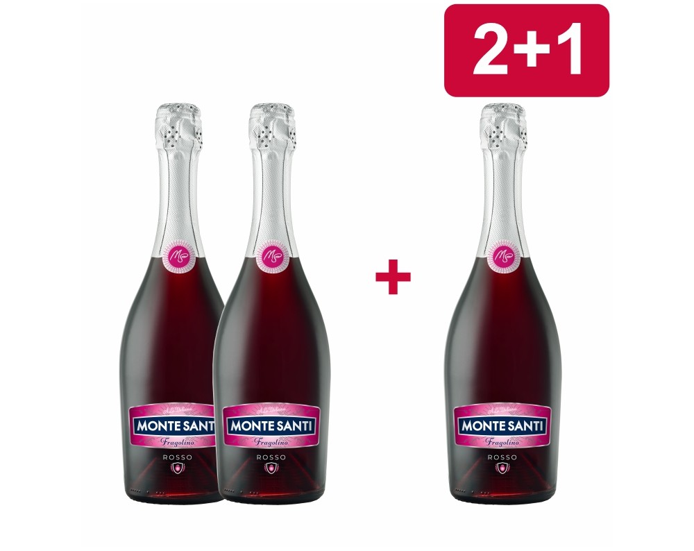 2+1 MONTE SANTI FRAGOLINO ROSSO 2+1 MONTE SANTI FRAGOLINO ROSSO