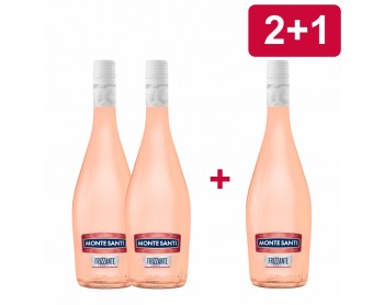 2+1 MONTE SANTI FRIZZANTE FRAGOLA