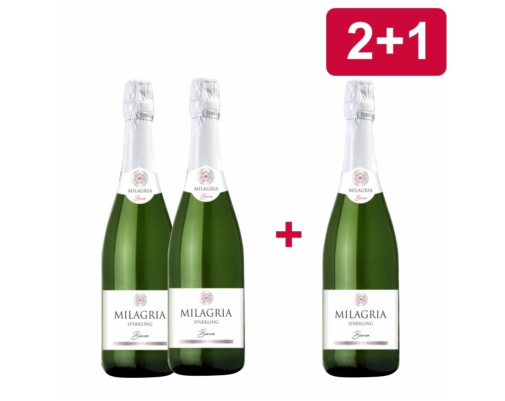 2+1 MILAGRIA SPARKLING BIANCO 2+1 MILAGRIA SPARKLING BIANCO