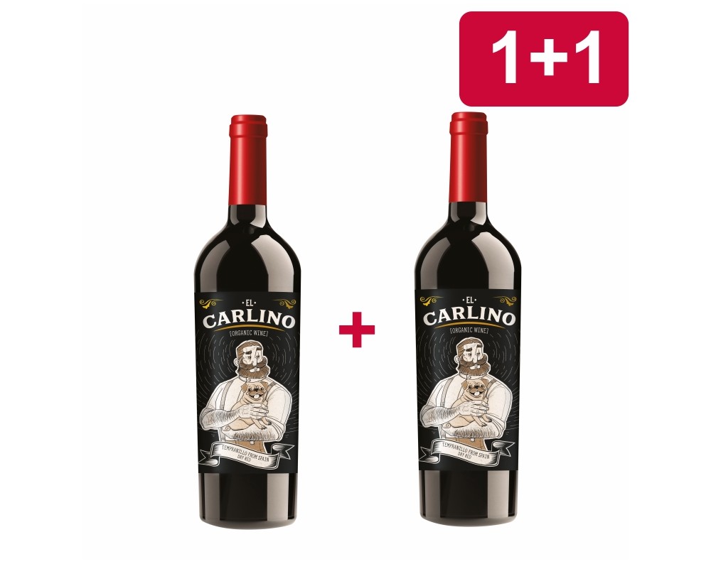 1+1 EL CARLINO BIO TEMPRANILLO 1+1 EL CARLINO BIO TEMPRANILLO