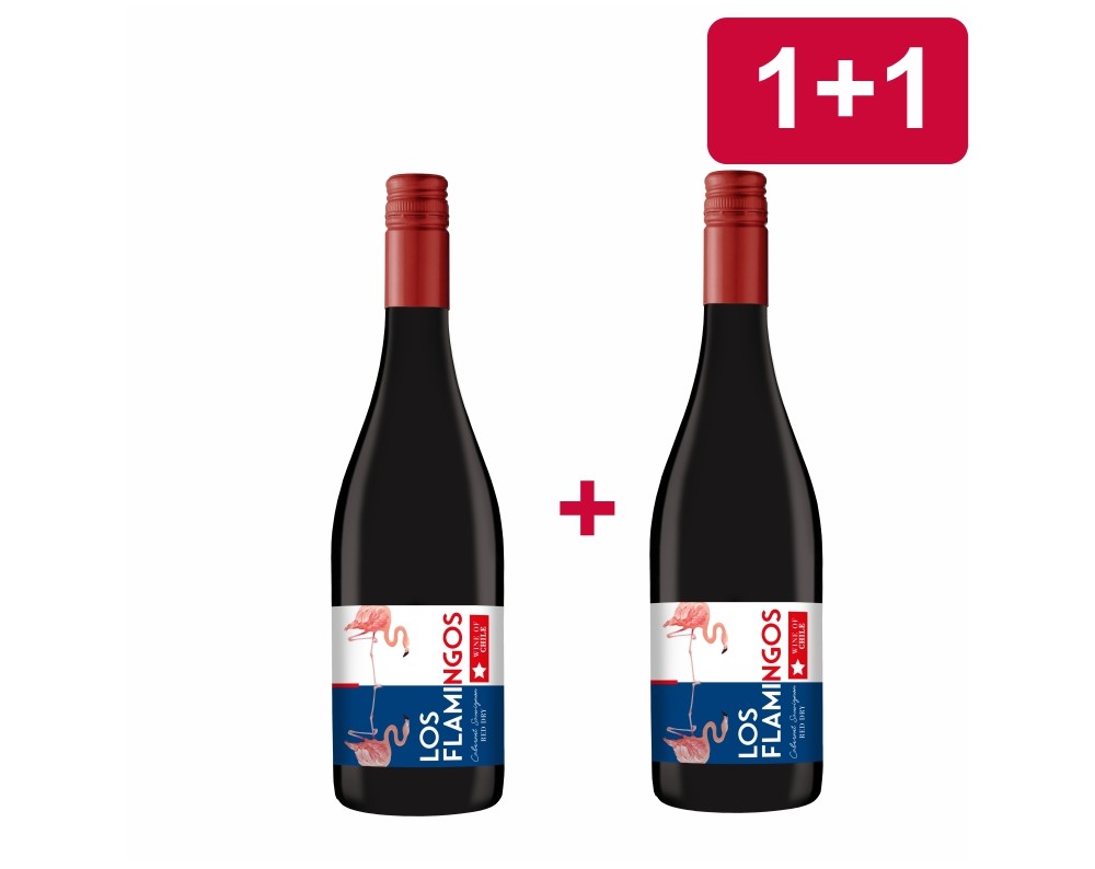 1+1 LOS FLAMINGOS CABERNET SAUVIGNON