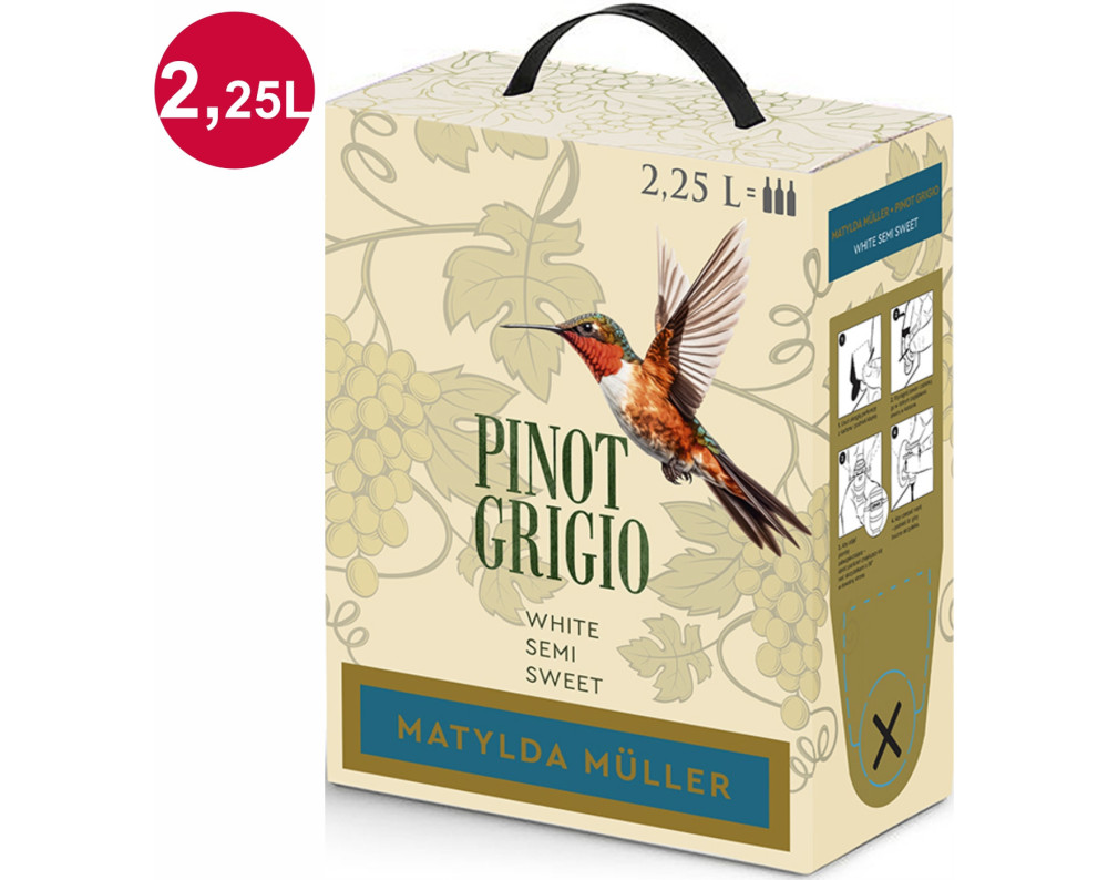 MATYLDA MULLER Pinot Grigio 2,25L MATYLDA MULLER Pinot Grigio 2,25L
