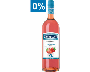 MONTE SANTI Frizzante Strawberry 0% (bezalkoholowe)