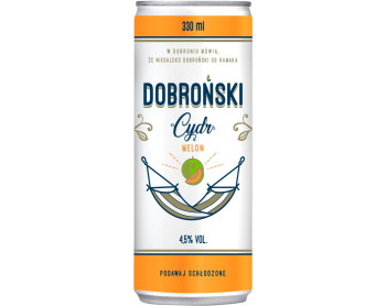 DOBROŃSKI CYDR Melon 330ml