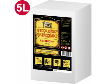 GRZANIEC GALICYJSKI Miodowy 5L BiB
