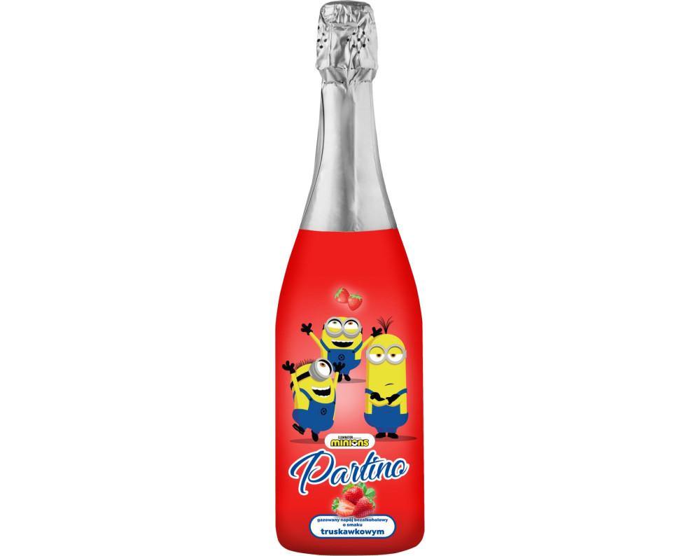 PARTINO Minionki Truskawkowy 0% (bezalkoholowy) PARTINO Minionki Truskawkowy 0% (bezalkoholowy)