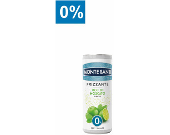 MONTE SANTI Frizzante Mojito Moscato 330ml 0% (bezalkoholowe)