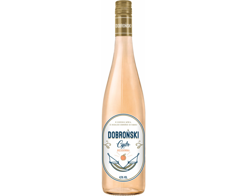 DOBROŃSKI CYDR Brzoskwinia DOBROŃSKI CYDR Brzoskwinia