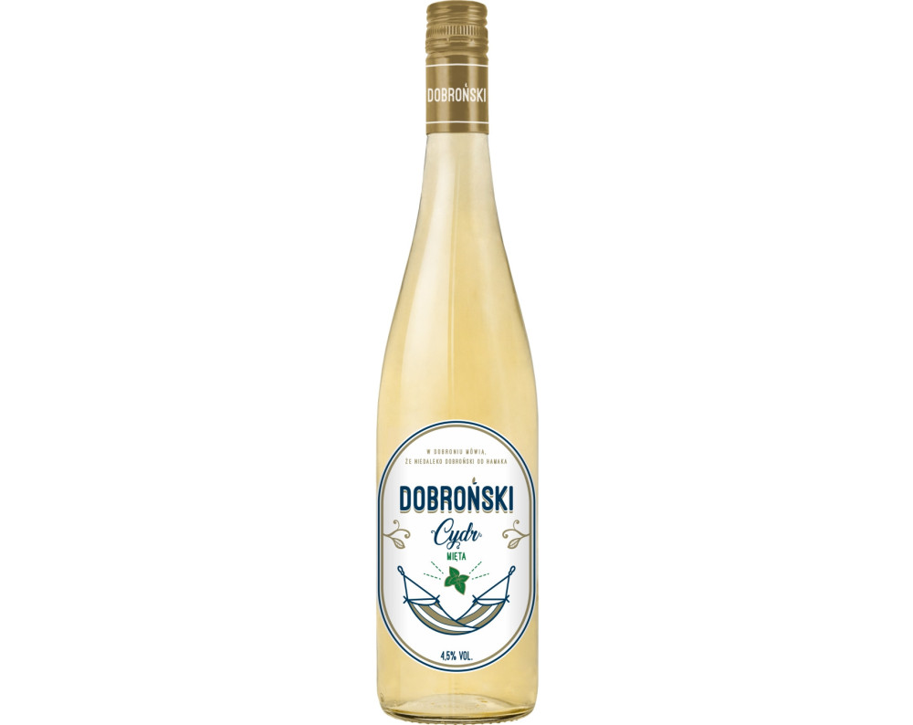 DOBROŃSKI CYDR Mięta DOBROŃSKI CYDR Mięta