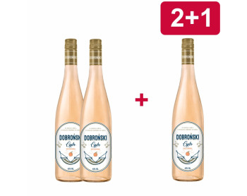 2+1 DOBROŃSKI CYDR BRZOSKWINIA