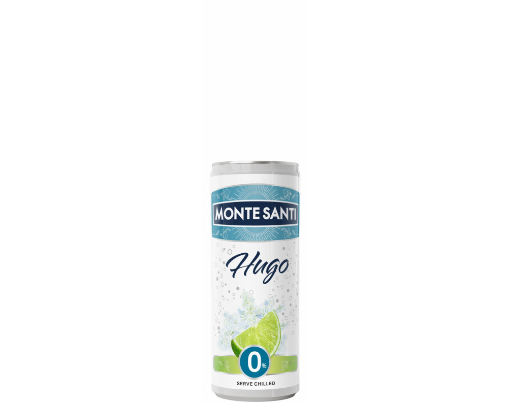 MONTE SANTI Hugo 0% (bezalkoholowe) 330ml MONTE SANTI Hugo 0% (bezalkoholowe) 330ml